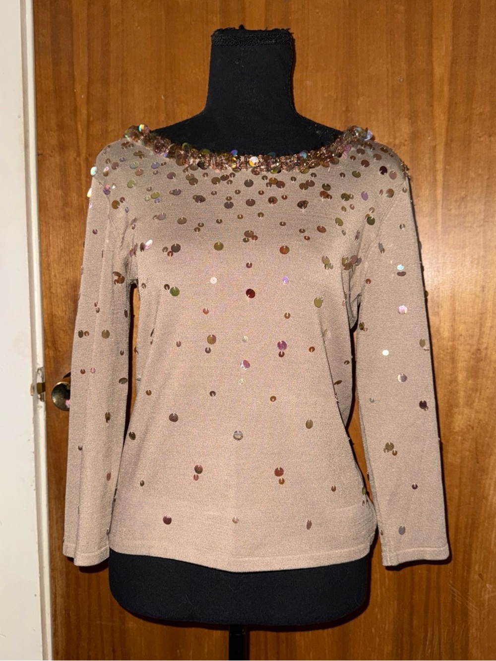 Sequin top